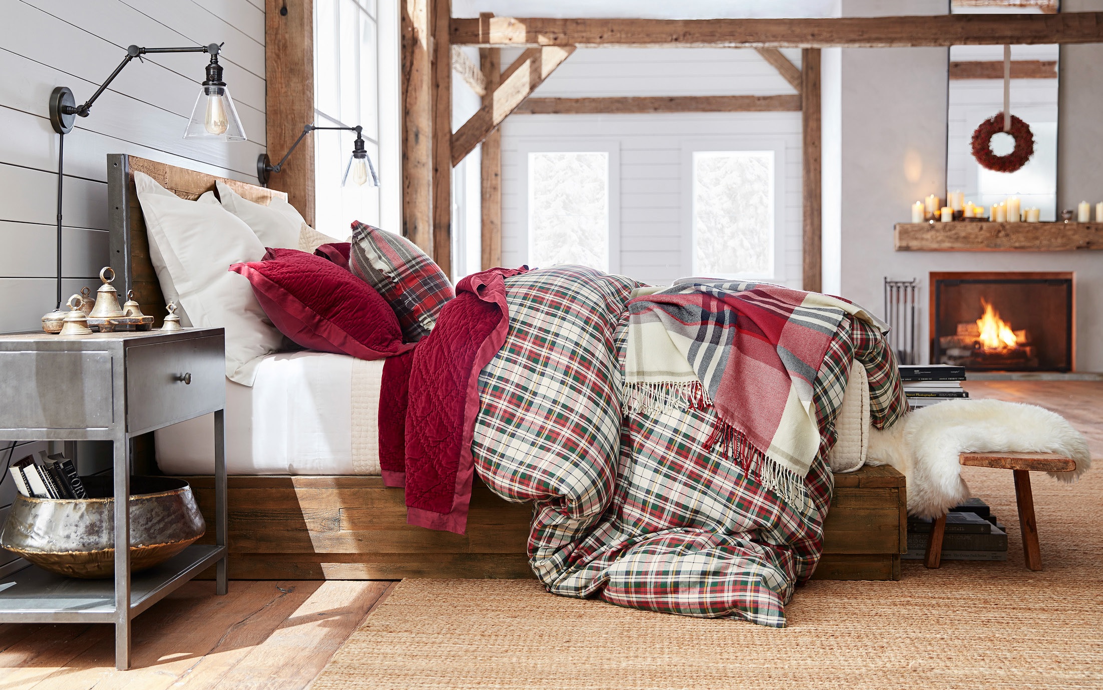 Christmas Decor: Guest Room Bedding  Christmas All Year 